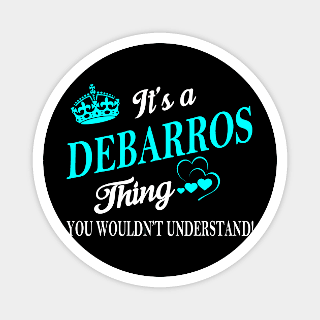 DEBARROS Magnet by Esssy